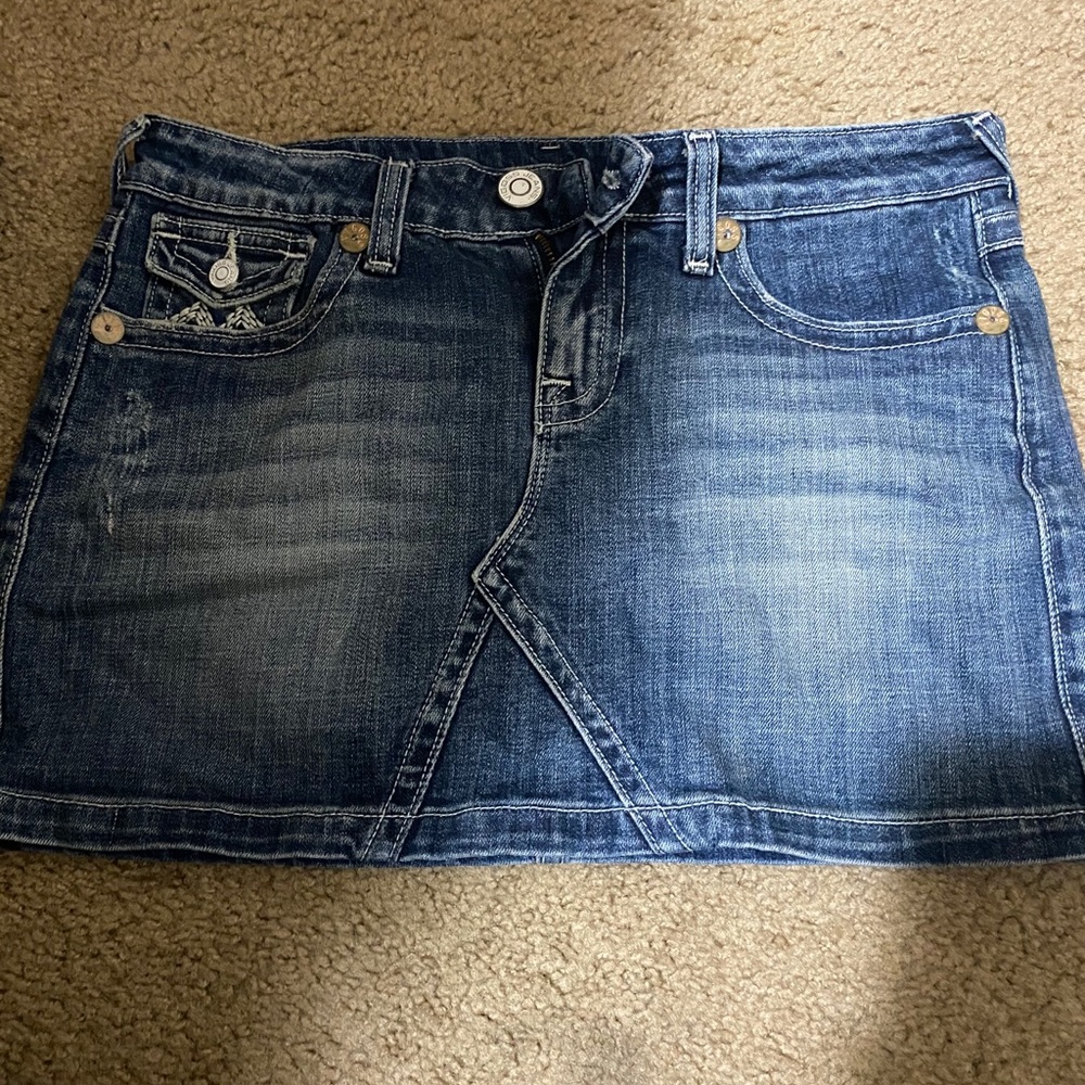 Women's denim skirt